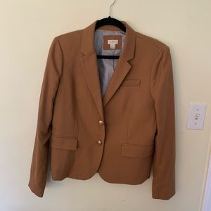 Camel J. Crew blazer